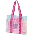 ラメ&オーロラトートバッグ プールバッグ チェリーロゴ ニシオ ビーチバッグ 海プール サマーレジャー用品 女の子