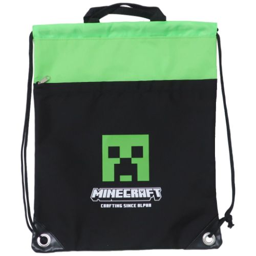 ナップサックビーチバッグ プールバッグ マインクラフト MNC-NSBG-2302 Minecraft ニシオ 海プール サマーレジャー用品 男の子 ゲーム