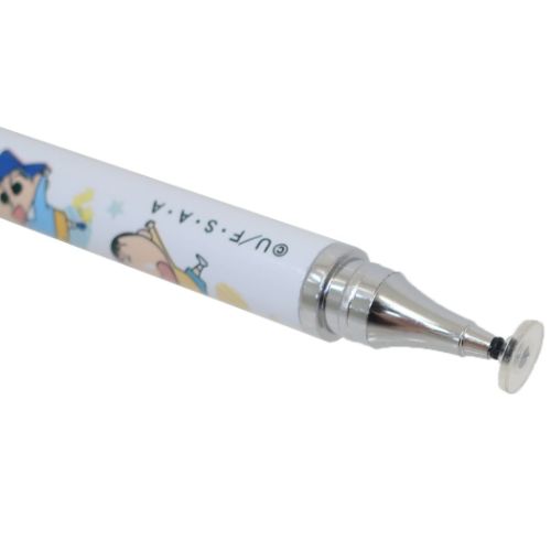 2wayタッチペン ボールペン クレヨンしんちゃん チョコビシャワー ティーズファクトリー タブレットペン アニメメール便可