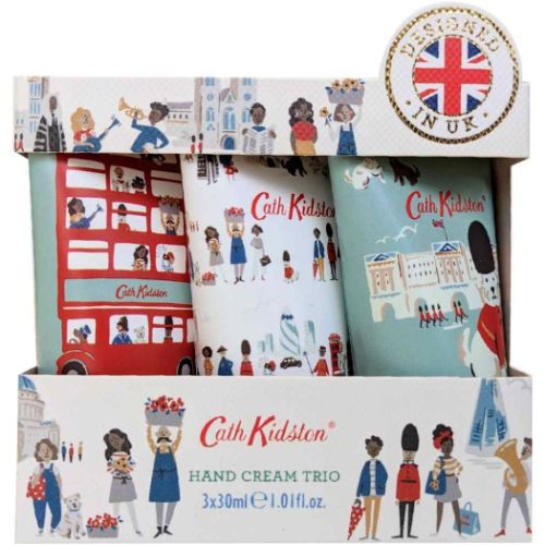 キャスキッドソン ハンドクリーム ハンドクリームトリオ コスメ雑貨 キャスキッドソン ロンドンピープル Cath Kidston 東京堂 ハンドケアギフトセット おしゃれ ギフト プレゼント