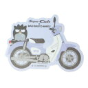 SuperCubxHAPIDANBUI ダイカットステッカー ビニールシール はぴだんぶい バットばつ丸 サンリオ ゼネラルステッカー 耐水耐光 デコステッカー メール便可