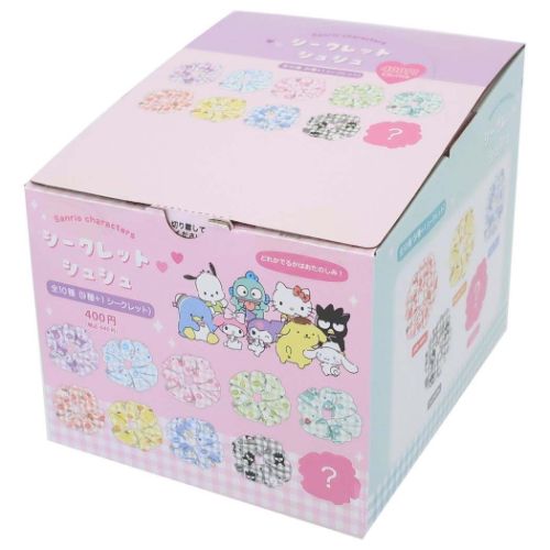 シークレットシュシュ 全10種 50個入セット ヘアアクセ サンリオキャラクターズ おともだちと サンリオ ティーズファクトリー コレクション雑貨のサムネイル