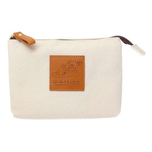 3ポケットポーチ コスメポーチ リラックマ 大人シリーズ サンエックス マリモクラフト ギフト メール便可のサムネイル