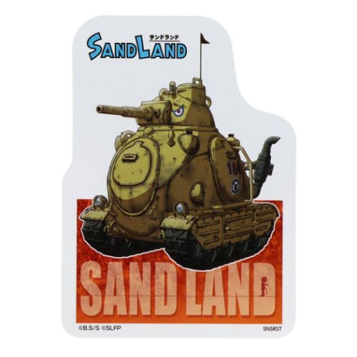 ステッカー B ステッカーSAND LAND 鳥山明SAND LANDx雑貨 サンスター文具 新入学 新学期 シール類 メール便可