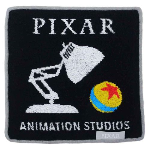 シェニールミニタオル ハンカチタオル ミニタオル ピクサー ブラックランプ ディズニー 丸眞 汗拭きタオル メール便可のサムネイル