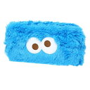 ぬいぐるみドアップポーチ ペンケース セサミストリート クッキーモンスター ティーズファクトリー 小物入れ