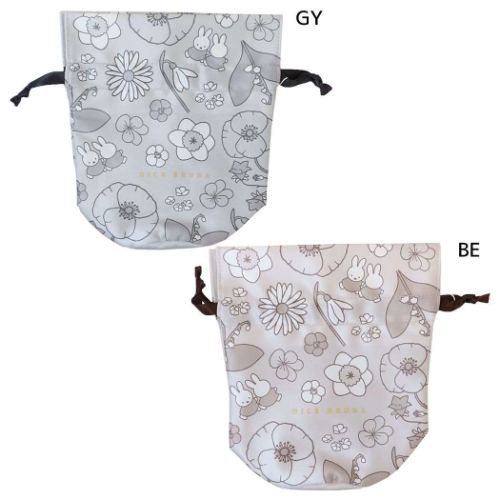 きんちゃくポーチ 巾着袋 ミッフィー ディックブルーナ マリモクラフト 小物入れ かわいい 絵本メール便可