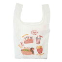 エコバッグ ショッピングバッグ ヤップ ファーストフード シワ加工 丸眞 プレゼント かわいい メール便可