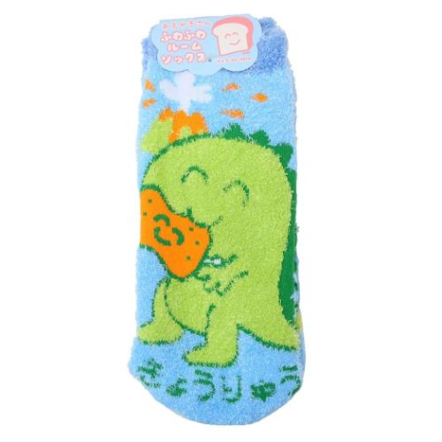 ふわふわルームソックス もこもこソックス おえかきさんシリーズ きょうりゅうさんピンク オクタニ 防寒 メール便可 ふわふわルームソックス もこもこソックス おえかきさんシリーズ きょうりゅうさんピンク オクタニ 防寒 メール便可