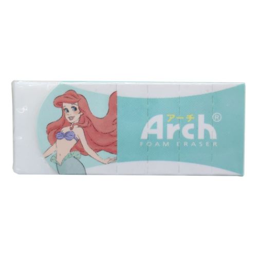 アーチケシゴム 消しゴム リトルマーメイド アリエル ディズニープリンセス カミオジャパン 新学期準備文具 メール便可
