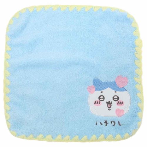 ミニタオル ハンドタオル ちいかわ シンプルハチワレ 丸眞 プレゼント 汗拭きタオル メール便可
