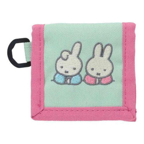 P刺繍コインケース 小銭入れ ミッフィー ミッフィーとダーン ディックブルーナ スモールプラネット か..