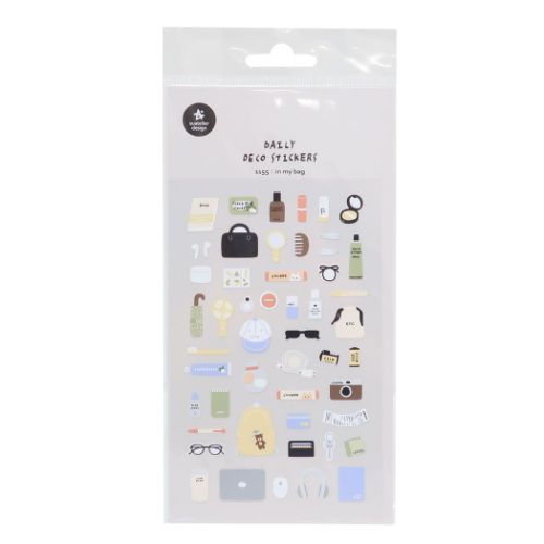 スワテリエステッカー シールシート suatelier in my bag S＆C DECOシール デコレーション かわいい メール便可