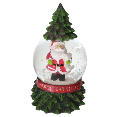 スノーグローブ45mm オブジェ ミニツリー サンタ クリスマス APJ プレゼント スノードーム Xmas