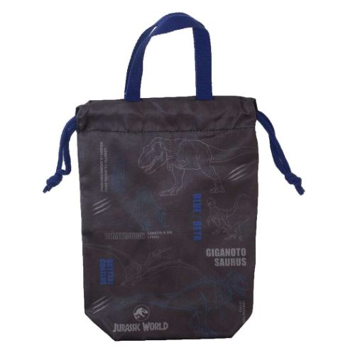 体育館靴かばん シューズバッグ ジュラシックワールド 恐竜 カミオジャパン 新学期準備雑貨 映画メール便可