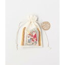 ホリデーラッピングS 巾着袋 GRAMOPHONE アミナコレクション おしゃれ クリスマスプレゼント ギフト メール便可