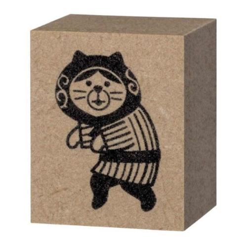 FUKUMONOはんこ スタンプ どろぼう猫 デコレ かわいい お正月 メール便可