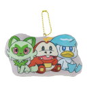 もっちり小銭入れ コインケース ポケットモンスター ニャオハ ホゲータ クワッス ポケモン マルヨシ かわいい キッズ メール便可(4)