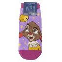 くつした キャラックス 女性用靴下 WISH ヴァレンティノとスター ディズニー スモールプラネット スニーカーソックス かわいい メール便可