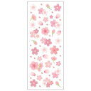 さくらシール シール 桜1 クローズピン デコレーション ギフト ステッカー メール便可