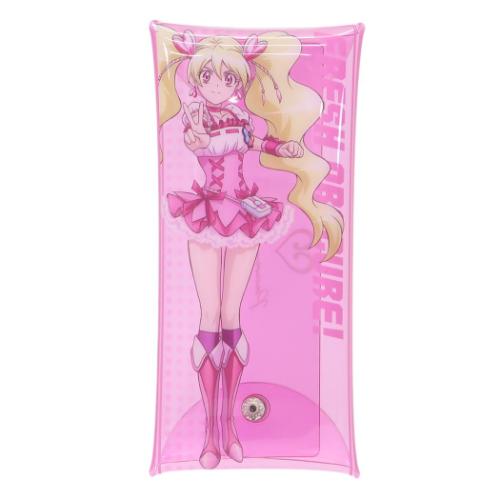 マルチクリアケース Lサイズ ペンケース フレッシュプリキュア！ プリキュアオールスターズ04 新入学 バンダイ 筆箱 小物入れ アニメメール便可