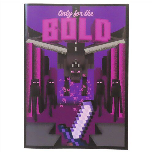 B5ノート ノート マインクラフト ブラック 新入学 Minecraft ケイカンパニー 小学生 文房具 学校 ゲー..