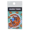 ダイカットミニステッカー ダイカットシール MUZIK TIGER ムジークタイガー からまり ゼネラルステッカー 耐水耐光 デコステッカー メール便可