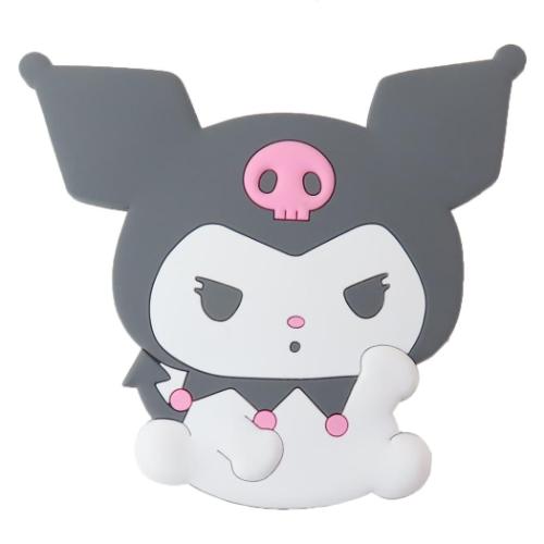 シリコンミラー 手鏡 クロミ サンリオ カミオジャパン かわいい メール便可