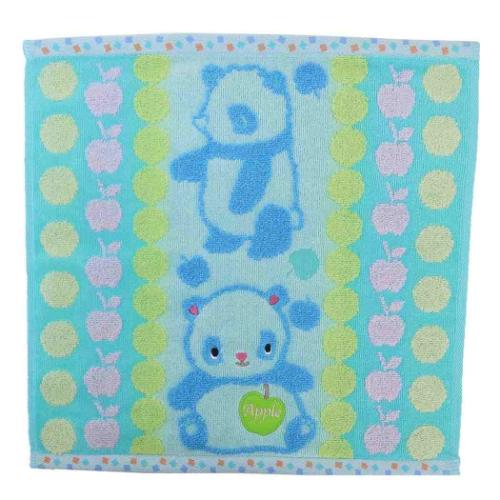 ウォッシュタオル ハンドタオル モコハート MocoHeart パンダ 日繊 汗拭きタオル かわいい メール便可