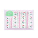 ミニレターセット 手渡し手紙セット Sunny Spring Day B チューリップ サンスター文具 ミニ便箋&ミニ封筒 おしゃれ メール便可