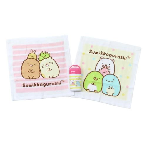ハンドタオル2枚組 ハンドタオル すみっコぐらし すみっコでいっしょ サンエックス 丸眞 円筒ケース付き ハンドタオル2枚セット おしぼりタオル ハンドタオル2枚組 ハンドタオル すみっコぐらし すみっコでいっしょ サンエックス 丸眞 円筒ケース付き ハンドタオル2枚セット おしぼりタオル