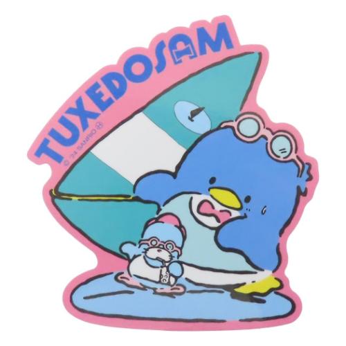 キャラクターステッカー ダイカットシール タキシードサム ヨット サンリオ スモールプラネット ダイカ..