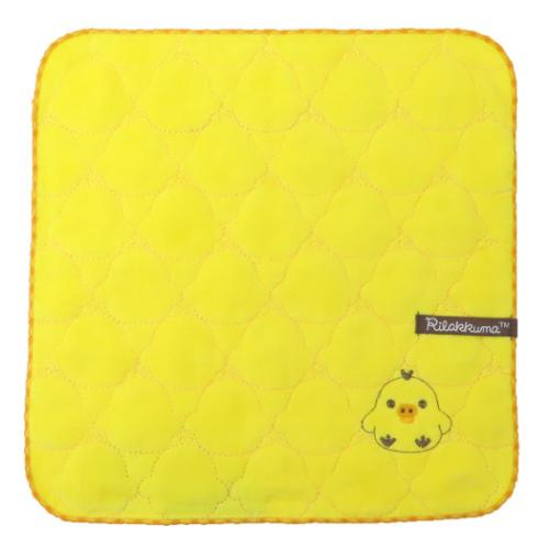 ミニタオル ハンドタオル リラックマ ここだよキイロイトリ サンエックス 丸眞 ハンカチ ギフト かわいい メール便可