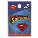 刺繍ワッペン 2way 2枚入り ワッペン スーパーマン SUPERMANセット DCコミック 社コッカ 手芸用品 メール便可