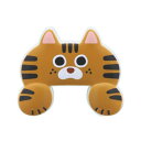 ダイカットクリップ JITTOME クリップ 猫 キジトラ ねこ サンスター文具 おもしろ雑貨 かわいい 事務用品 メール便可