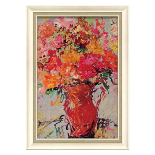 アートフレーム ポップアート リリア オルロヴァー ホームズ サマー フラワー ユーパワー LO-16501 ギフト インテリア 取寄品