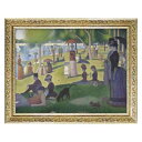 ミュージアムアートシリーズ 名画 スーラ グランド ジャット島の日曜日の午後 ユーパワー MW-14011 ギフト インテリア 取寄品