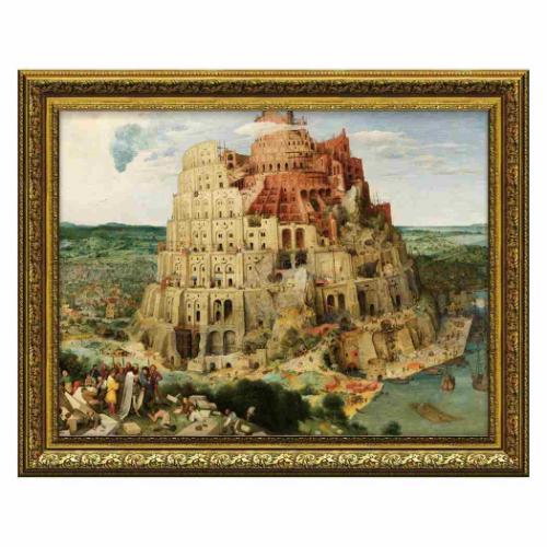 ミュージアムアートシリーズ 名画 ブリューゲル バベルの塔 ユーパワー MW-14012 ギフト インテリア 取寄品