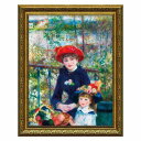 ミュージアムアートシリーズ 名画 ルノワール ふたりの姉妹 ユーパワー MW-14020 ギフト インテリア 取寄品