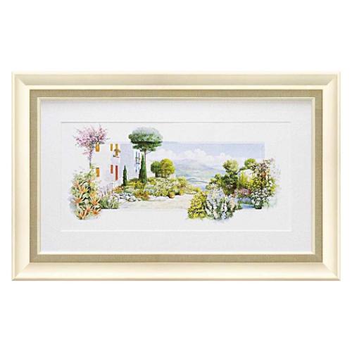 額付きポスター 風景画 ピーター モッツ ファボリート ビュー ユーパワー PM-05501 ギフト インテリア 取寄品