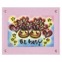 Art Frames ポップアート わだの めぐみ BE HAPPY ユーパワー WM-01013 ギフト インテリア 取寄品