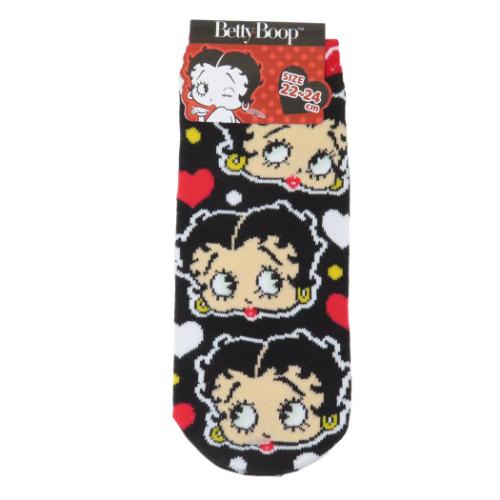 キャラクタージャガードソックス 女性用靴下 ベティブープ フェイス BETTY BOOP ジェイズプランニング レディースソックス メール便可大人かわいいファッション雑貨や生活用品が充実大人気[ベティちゃん]グッズにまたまた可愛いnewアイテム登場こちらはとってもかわいい[キャラソックス]キュートな女の子のお洒落は足元から…かわいい靴下いっぱいあるからお気に入りのソックスでおしゃれを楽しんでくださいサイズ：約22-24cm素材：綿/ポリエステル/ポリウレタン▼0