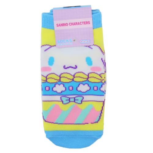 小学生用靴下 シナモロール ジュニアソックス カップケーキ サンリオ スモールプラネット キャラックス..