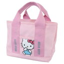 帆布仕切りミニトートバッグ ランチバッグ ハローキティ サンリオ お弁当かばん かわいい