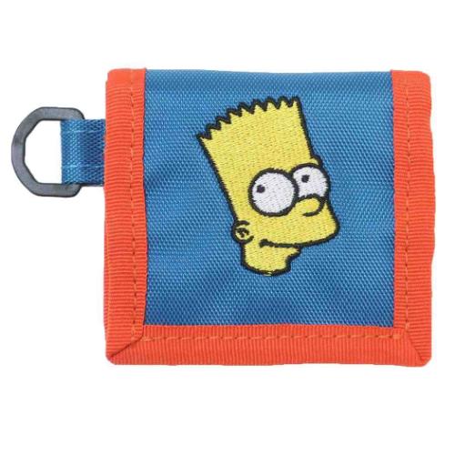 P刺繍コインケース 小銭入れ シンプソンズ バート フェイスA スモールプラネット かわいい メール便可