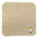 ワンポイント刺繍ハンカチタオル ミニタオル おえかきさん しばいぬさん オクタニ 汗拭きタオル メール便可