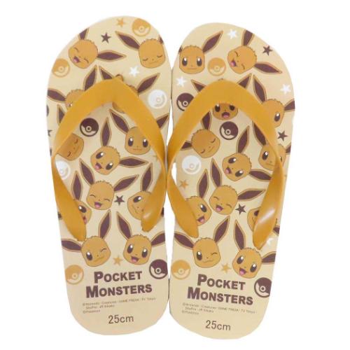 ビーチサンダル 女性用サンダル ポケットモンスター イーブイパターン ポケモン ジェイズプランニング ..