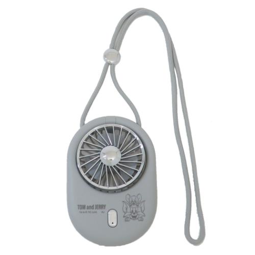 ハンズフリーファン 携帯用扇風機 トムとジェリー ワーナーブラザース カミオジャパン 熱中症対策 USB充電
