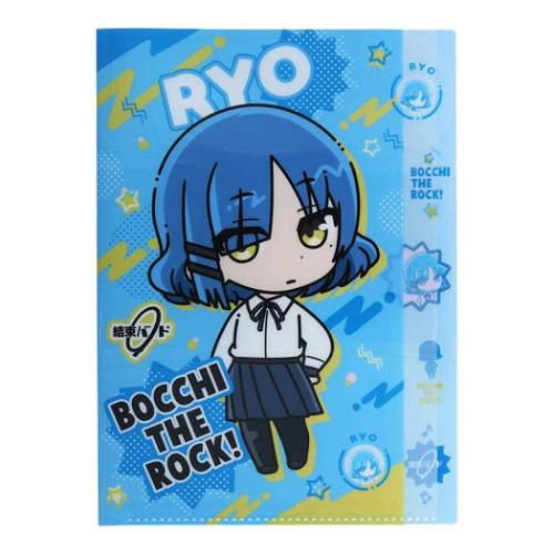 ダイカットクリアファイル5P 5インデックス A4 ポケットファイル ぼっち ざ ろっく! 山田リョウ サンスター文具 新学期準備文具 アニメメール便可 ダイカットクリアファイル5P 5インデックス A4 ポケットファイル ぼっち ざ ろっく! 山田リョウ サンスター文具 新学期準備文具 アニメメール便可