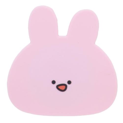シリコンミラー 手鏡 あさみみちゃん PK サンタン かわいい メール便可